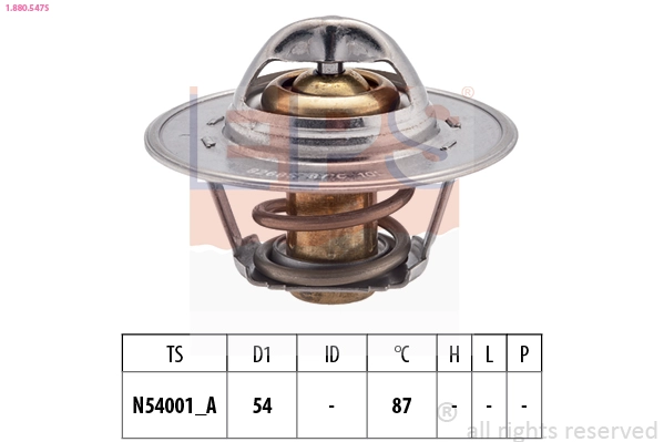 Thermostat, coolant (1.880.547S)