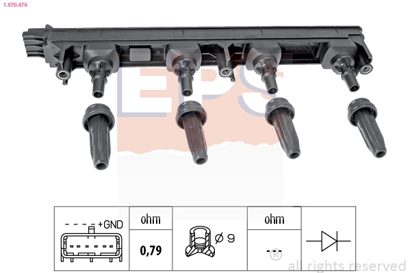 Ignition Coil (1.970.476)