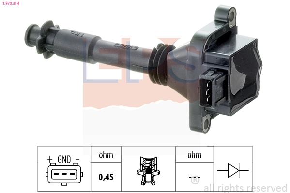Ignition Coil (1.970.314)