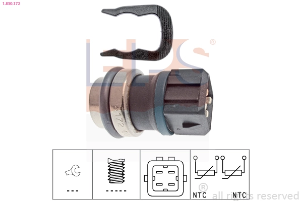 Sensor, oil temperature (1.830.172)