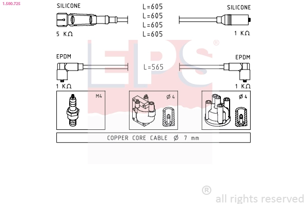Ignition Cable Kit (1.500.725)