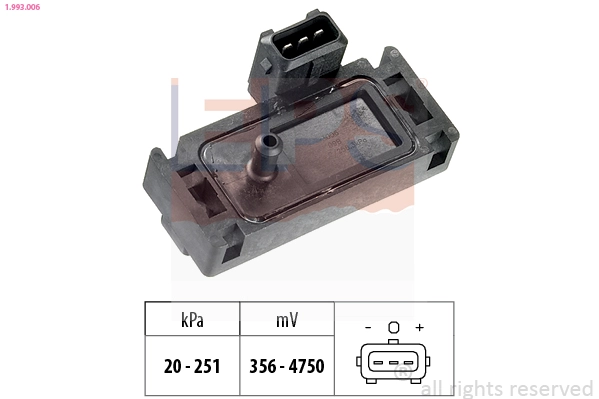 Air Pressure Sensor, altitude adaption (1.993.006)