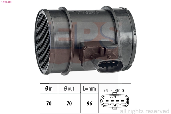 Mass Air Flow Sensor (1.991.413)