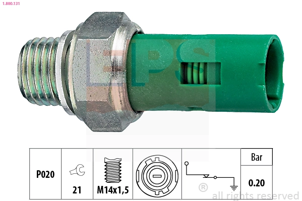 Oil Pressure Switch (1.800.131)