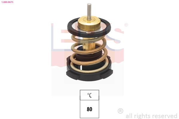 Thermostat, coolant (1.880.967S)