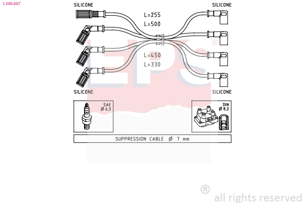 Ignition Cable Kit (1.500.887)
