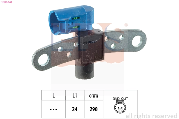 Sensor, crankshaft pulse (1.953.540)