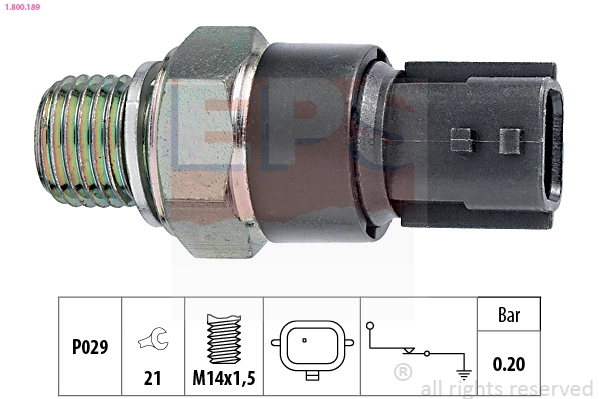 Oil Pressure Switch (1.800.189)