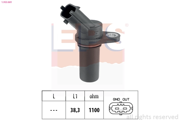Sensor, crankshaft pulse (1.953.681)