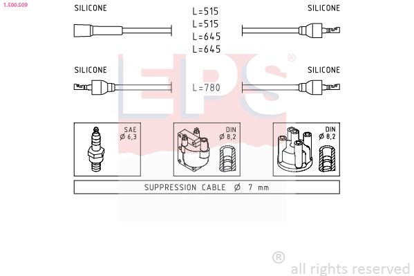 Ignition Cable Kit (1.500.509)