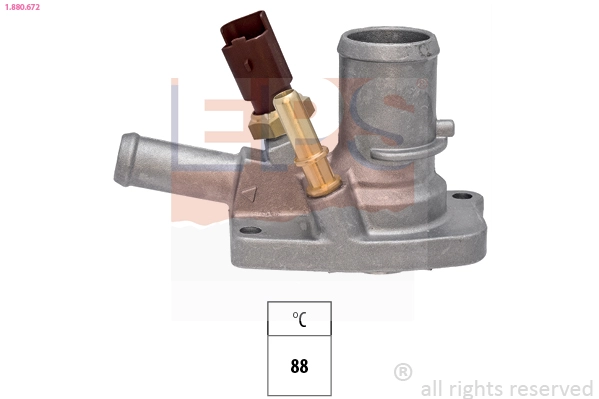 Thermostat, coolant (1.880.672)