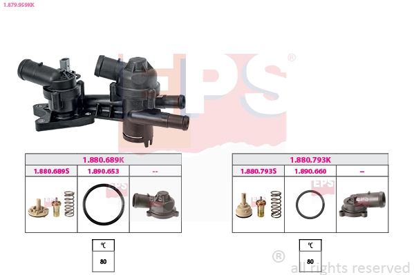 Thermostat, coolant (1.879.959KK)