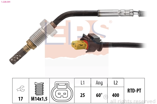 Sensor, exhaust gas temperature (1.220.301)