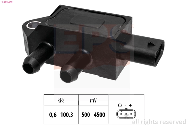Air Pressure Sensor, altitude adaption (1.993.402)