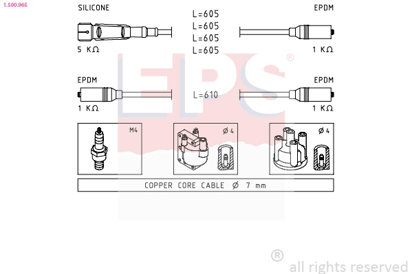 Ignition Cable Kit (1.500.965)