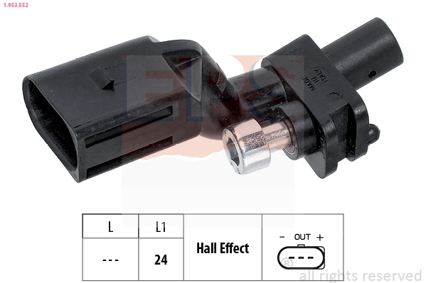 Sensor, crankshaft pulse (1.953.552)
