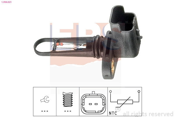 Sensor, intake air temperature (1.994.021)