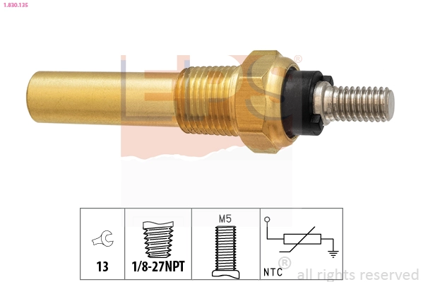 Sensor, coolant temperature (1.830.135)
