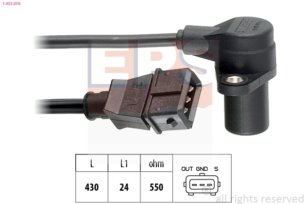 Sensor, crankshaft pulse (1.953.076)