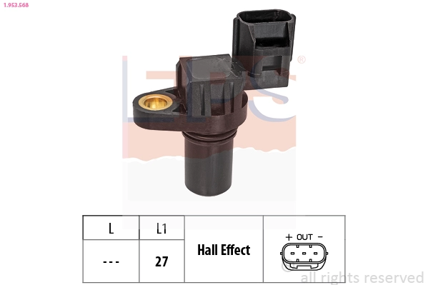 Sensor, camshaft position (1.953.568)
