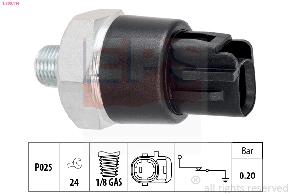 Oil Pressure Switch (1.800.114)