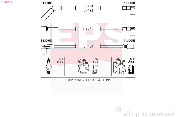 Ignition Cable Kit (1.501.634)
