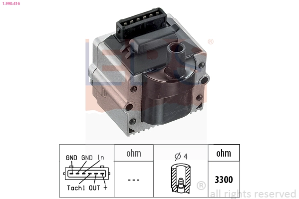 Ignition Coil Unit (1.990.416)