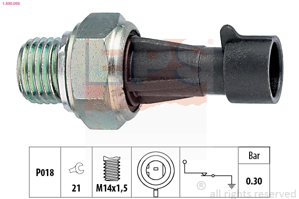 Oil Pressure Switch (1.800.096)
