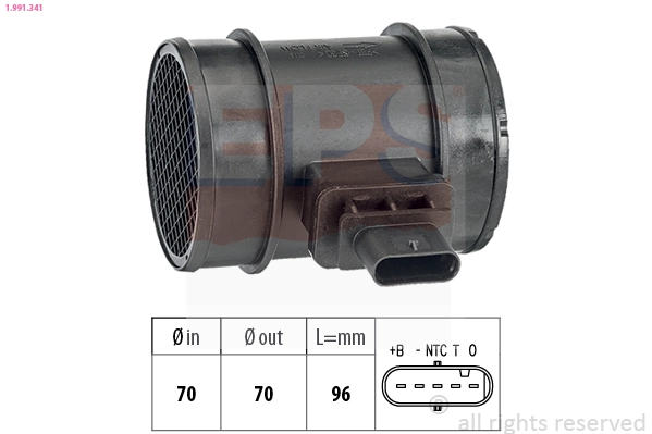 Mass Air Flow Sensor (1.991.341)