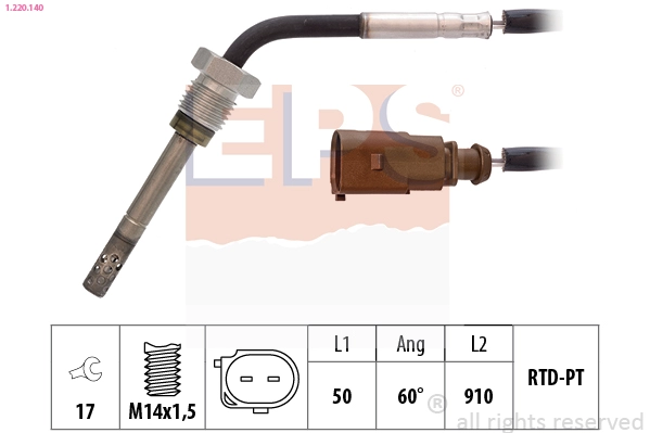 Sensor, exhaust gas temperature (1.220.140)