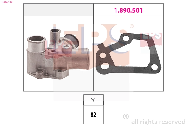 Thermostat, coolant (1.880.128)