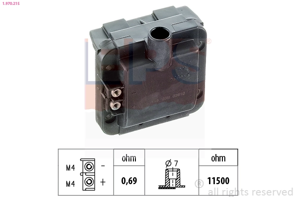 Ignition Coil (1.970.215)