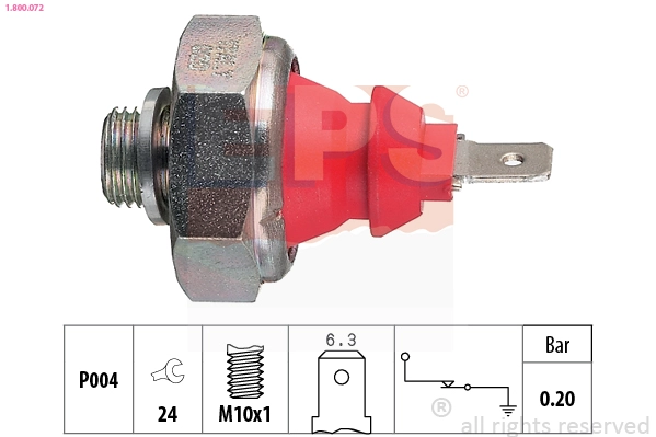 Oil Pressure Switch (1.800.072)