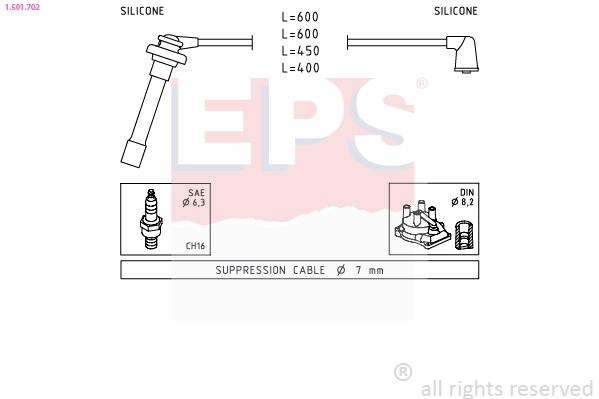 Ignition Cable Kit (1.501.702)