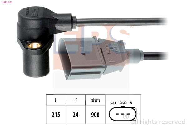 Sensor, crankshaft pulse (1.953.241)