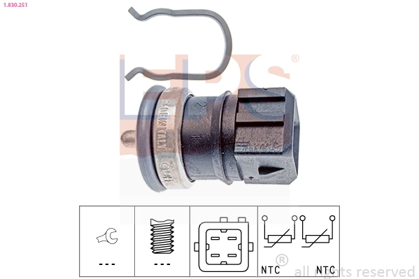 Sensor, coolant temperature (1.830.251)