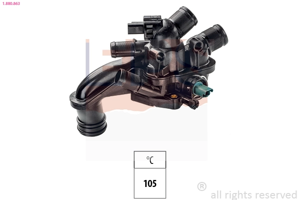 Thermostat, coolant (1.880.863)