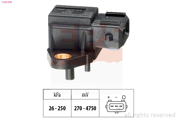 Air Pressure Sensor, altitude adaption (1.993.029)