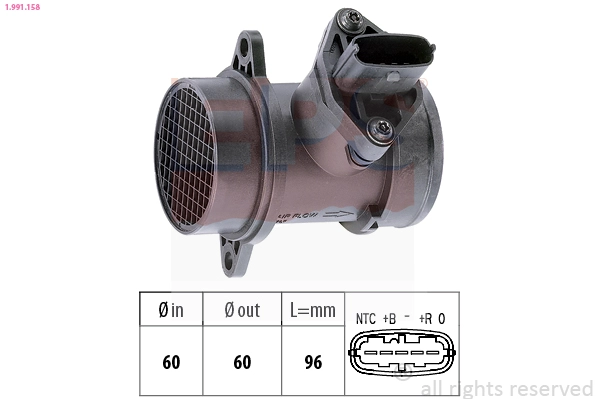 Mass Air Flow Sensor (1.991.158)
