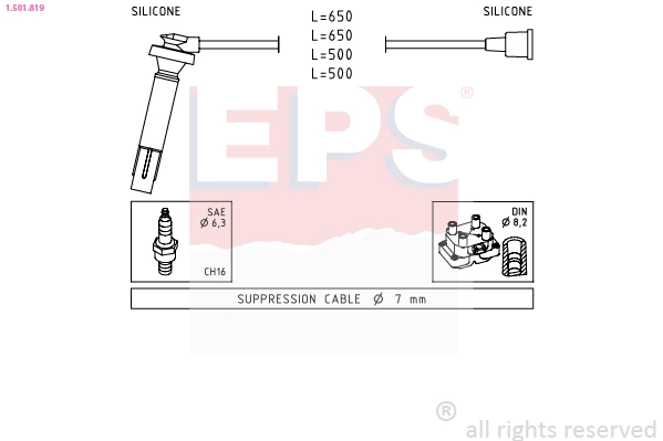 Ignition Cable Kit (1.501.819)
