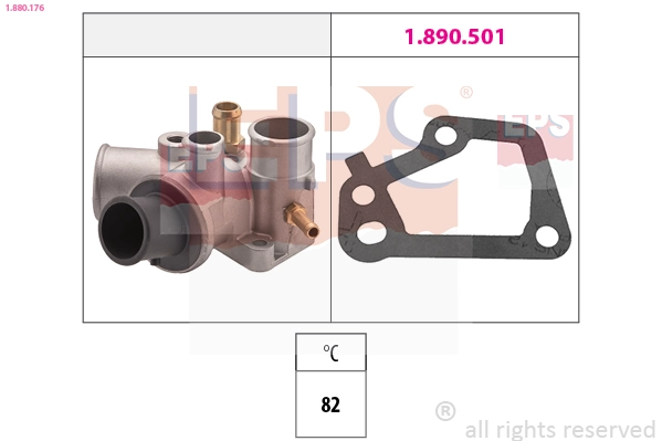 Thermostat, coolant (1.880.176)