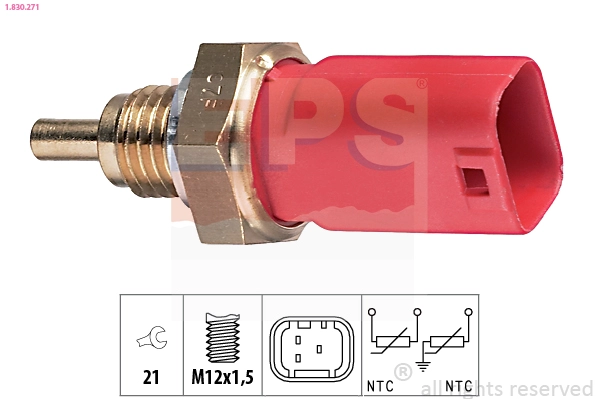 Sensor, coolant temperature (1.830.271)