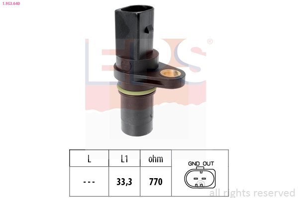 Sensor, crankshaft pulse (1.953.640)