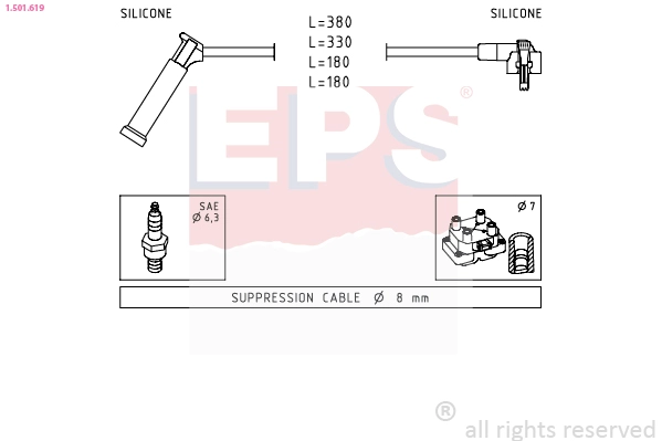 Ignition Cable Kit (1.501.619)