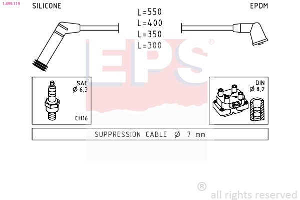 Ignition Cable Kit (1.499.119)