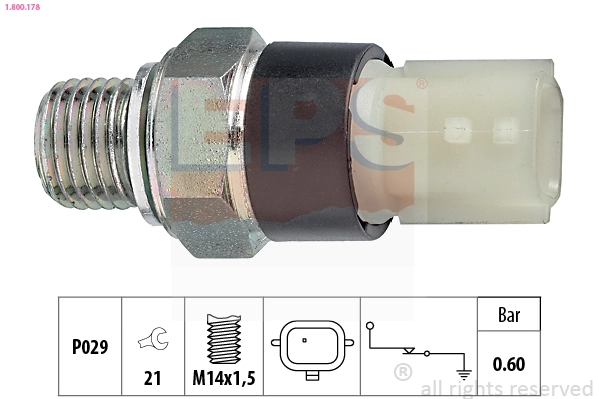 Oil Pressure Switch (1.800.178)