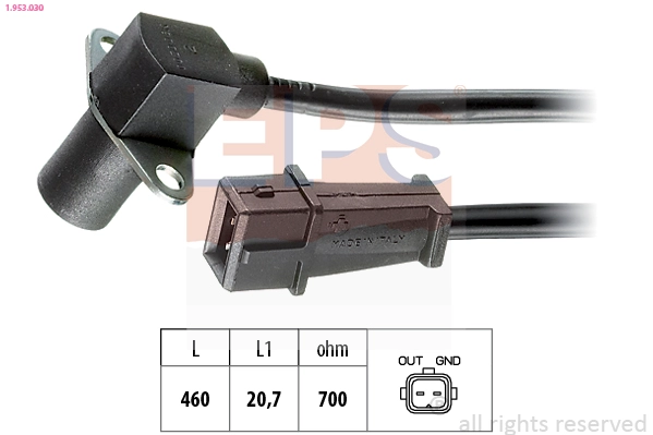 Sensor, crankshaft pulse (1.953.030)