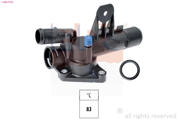 Thermostat, coolant (1.880.710S)
