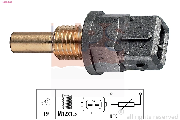 Sensor, coolant temperature (1.830.200)