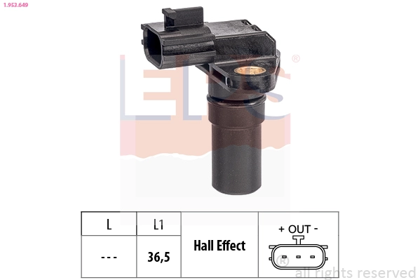 Sensor, RPM (1.953.649)